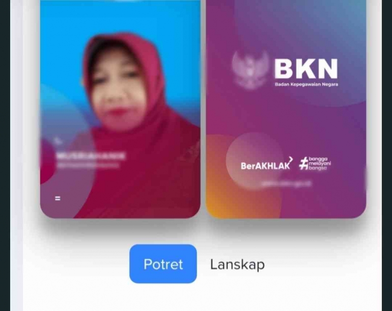 Library Visual Asn Kartu Visual ASN PNS dan PPPK, Begini Cara Cetaknya Halaman 1 ...