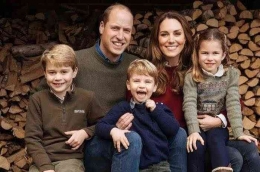 Potret hangat keluarga kecil Pangeran William dan Kate Middleton bersama buah hati nya (tasikmalaya.pikiran-rakyat.com)