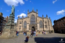 Katedral St. Giles di Edinburgh, salah satu tempat jenazah ratu disemayamkan. Sumber: dokumentasi pribadi