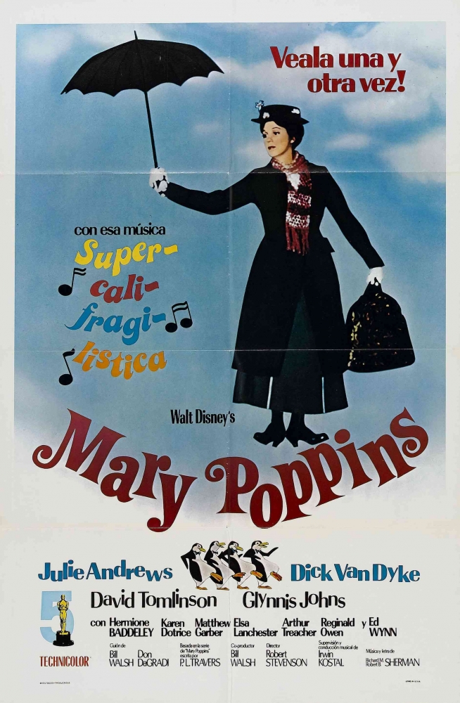 Poster Film 'Marry Poppins' (1964)