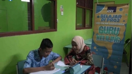 Program andalan Belajar di Pro2 RRI Kota Samarinda, Guru Keliling (Dokumen Istimewa/RRI Pro2 Kota Samarinda)