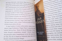 Keterkaitan The Silmarillion dan The Lord of the Rings seperti dimuat dalam buku The Children of Hurin (foto: Yana Haudy)