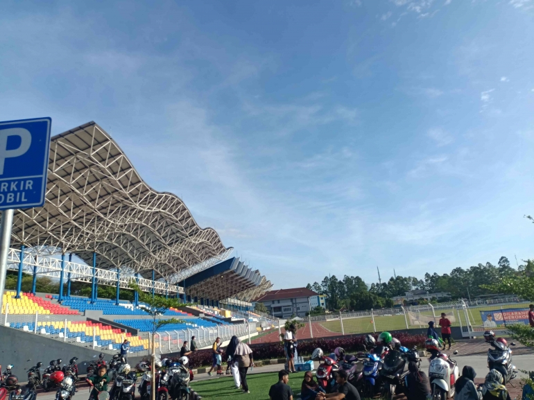 Sumber: Dokpri, Stadion Benteng Reborn Tangerang, Minggu 11 September 2022