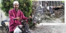 (Foto: Dok. Pribadi. Demi Anak Mondok, Ayah Rela Tempuh Blitar-Surabaya dengan Sepeda Butut/Mas Andre Hariyanto.Kompasiana)