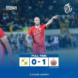 Hasil Laga Barito Putra vs Persija Jakarta, Minggu, 11 September 2022, Skor akhir 0-1/instagram.com/liga1match