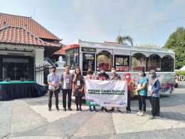 Foto bersama di depan Museum Sonobudoyo (dok. pribadi)