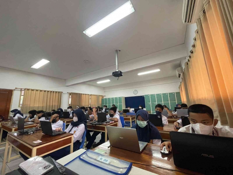 Kegiatan Ujian Tengah Semester/Dokpri 