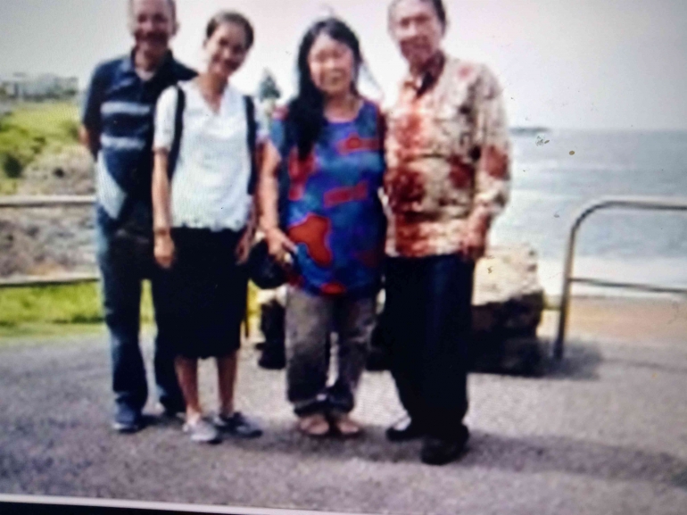 Dokpri: sewaktu kunjungan Kompasianer Rudy Gerong bersama istri ke Australia