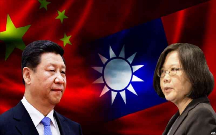 Tiongkok dan Taiwan. Sumber Gambar: VOA via Okezone.com