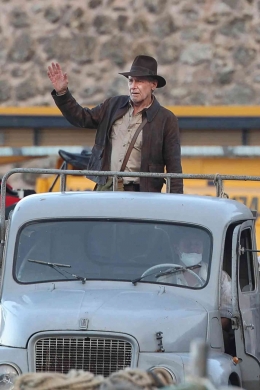 Harrison Ford, aktor top yang membintangi seri Indiana Jones. Sumber: GC images / www.nypost.com