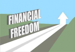 Ilustrasi jalan untuk mencapai financial freedom/istock