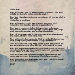 Puisi Filosofi Rindu/ Dokpri @ams99 By. TextArt