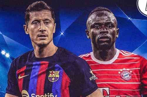 Tampak bomber Barcelona dan Bayern Munchen yang akan beradu  skill nanti malam (celebrities.id)