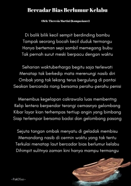 Puisi Karya Theresia Martini (Design by Canva, Dok. Pribadi)
