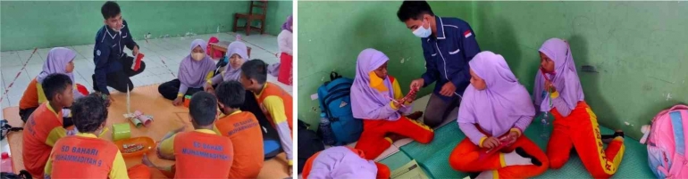Siswa SD Muhammadiyah 9 Surabaya Bermain Matematika dengan Menyenangkan (Dokpri)