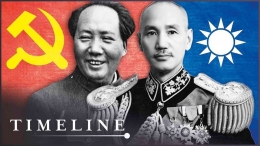 Komunis vs Nasionalis (Demokratis). Sumber Gambar : Timeline World History Documentaries