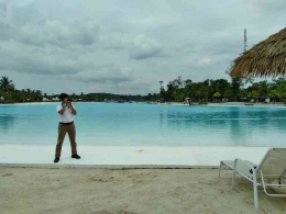 Treasur Bay kolam renang air laut terbesar se-Asia Tenggara. Dokumen pribadi