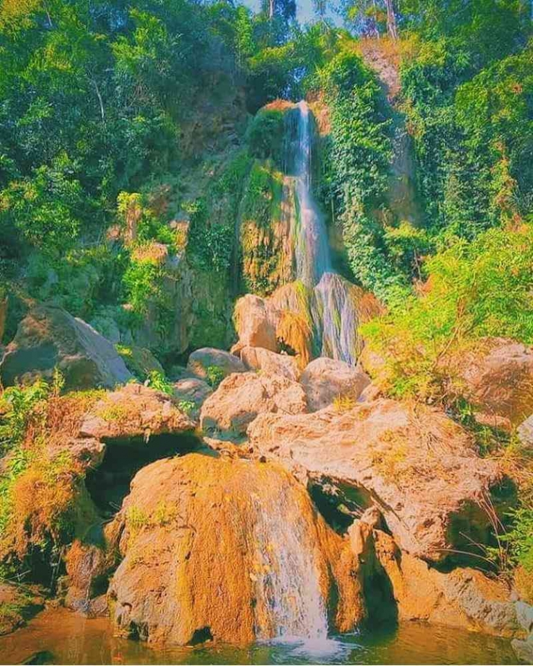 Potret Air Terjun Tenilo (instagram.com/gorontalo.unite by @fikram_umar12)