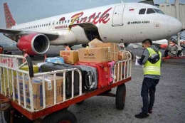 Ilustrasi bagasi pesawat|dok. AntaraFoto/Umarul Faruq, dimuat bisnis.com