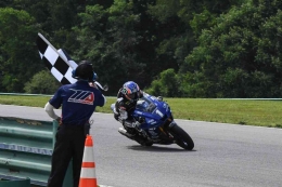 Jake Gagne menang di balapan kedua seri Atlanta. Sumber: motoamerica