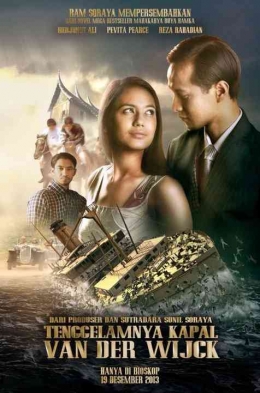 Poster film Tenggelamnya Kapal Van Der Wijk