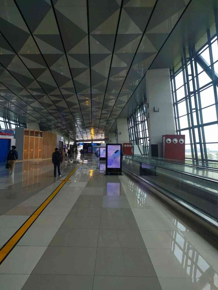 Terminal 3 Bandara Internasional Soekarno Hatta. Sumber: Foto Pribadi