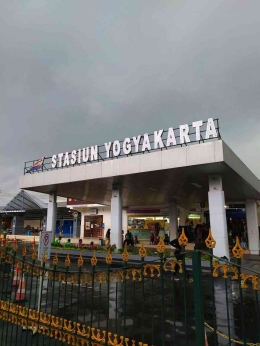Stasiun Yogyakarta. Sumber: Foto Pribadi