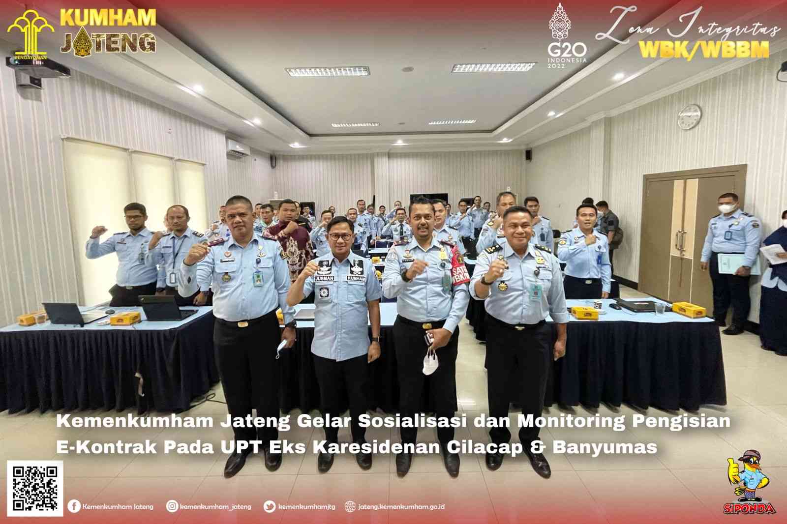 Foto Artikel : Kemenkumham Jateng Gelar Sosialisasi Dan Monitoring ...