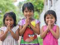  Thailand mengajarkan anak anak mereka sejak dini salam Way: Foto: tourelathailand/fr