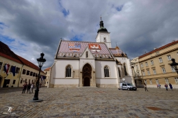 Gereja St. Mark di Zagreb.| Sumber: dokumentasi pribadi