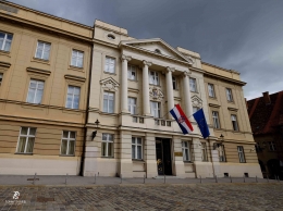 Gedung Parlemen Kroasia di alun-alun St. Mark.| Sumber: dokumentasi pribadi