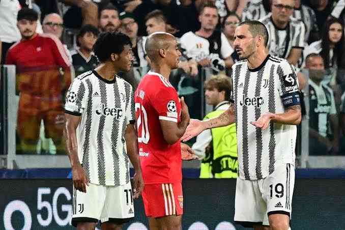 Juventus, dua kali kalah di dua laga awal fase grup Liga Champions musim ini (Kompas.com)