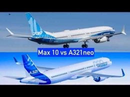 Airbus A-320 vs Boeing B-737(sumber foto: youtube.com)