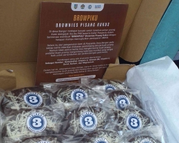 Brownies Pisang KPMT XXI Unipdu Kelompok 3 Bangsri (Foto: Dokpri)
