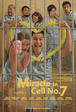 Poster resmi film Miracle in Cell No. 7 (sumber foto : Imdb)
