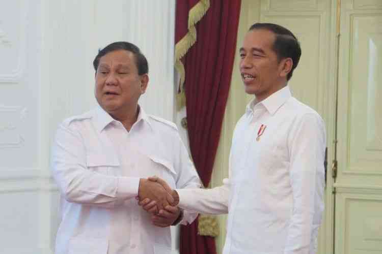 Menhan Prabowo Subianto Dan Presiden Joko Widodo, Foto Dok. Kompas.com/Ihsanuddin