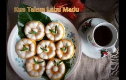 Kue Talam Labu Madu, kudapan manis legit. | Foto: Wahyu Sapta.