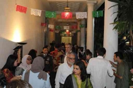 Para tamu undangan di acara Hari Kemerdekaan Meksiko di Jakarta. | Sumber: Kedutaan Besar Meksiko