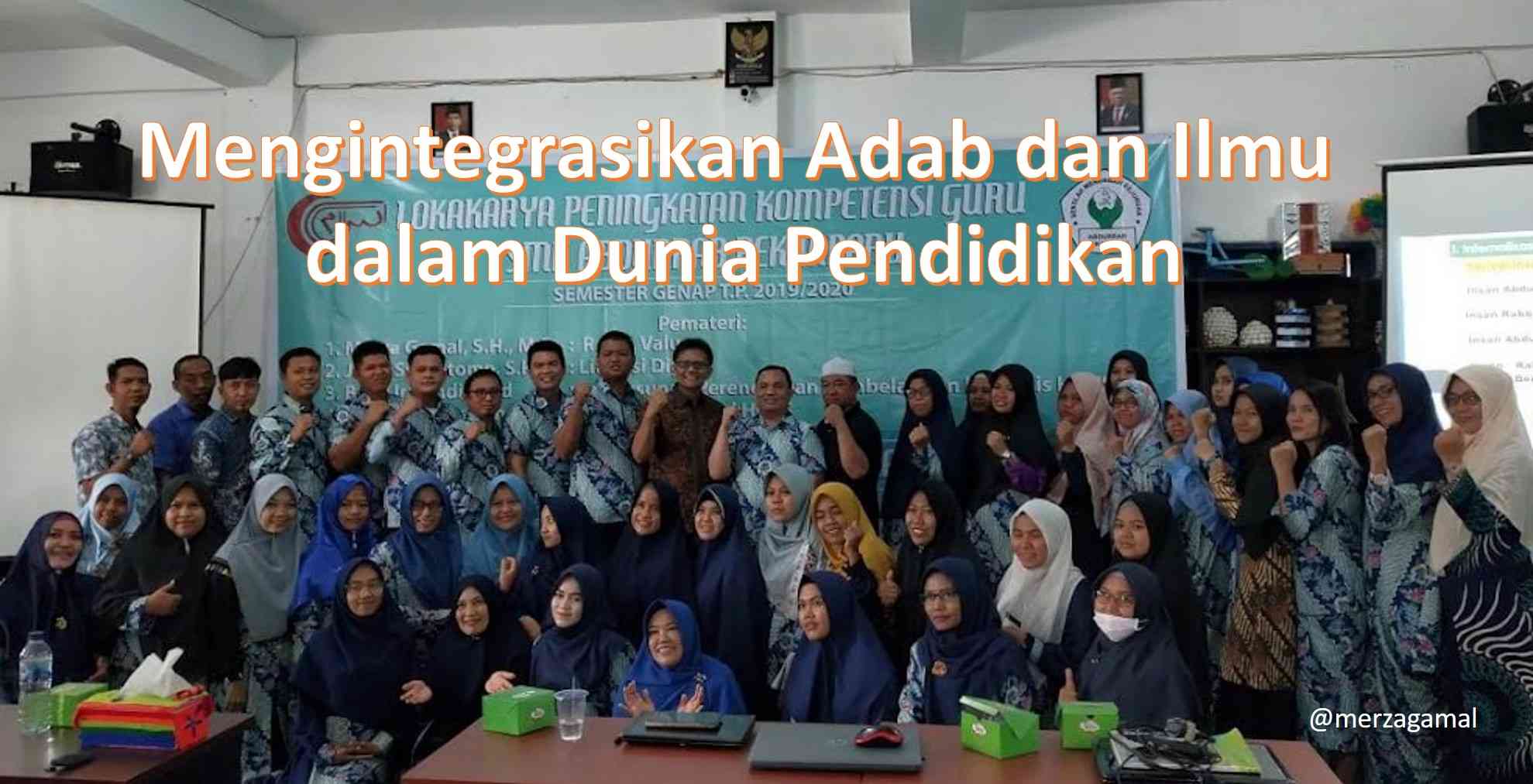 Foto Artikel : Mengintegrasikan Adab Dan Ilmu Dalam Dunia Pendidikan ...