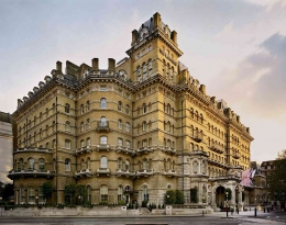The Langham Hotel, London, lokasi film 