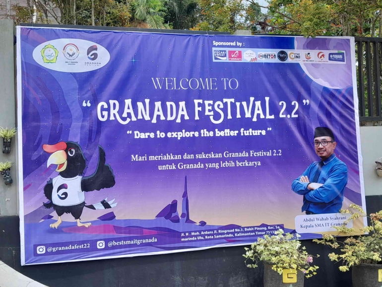 Bidik Gambar Banner Granada Festival 2.2 (Dok.Pri. Siska Artati)