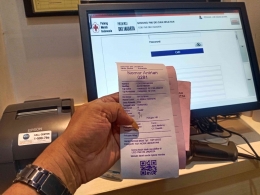 Proses pendaftaran donor darah di PMI Jakarta Pusat, Senin (19/9/22). Sumber: DokPri