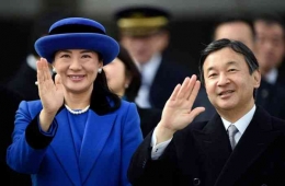 Kaisar Naruhito dan Permaisuri Masako  Foto: EPA 