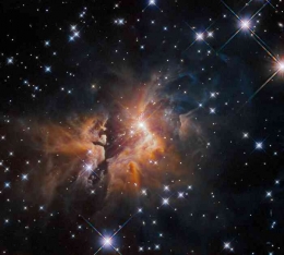 Pengamatan terhadap objek IRAS 05506+2414 oleh Teleskop Luar Angkasa Hubble | Kredit: NASA, ESA (R. Sahai)