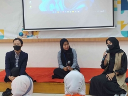 Talkshow Alumni Prodi PBSI Universitas Ahmad Dahlan (UAD) dalam rangkaian P2K tahun 2022 (Foto: Catur)