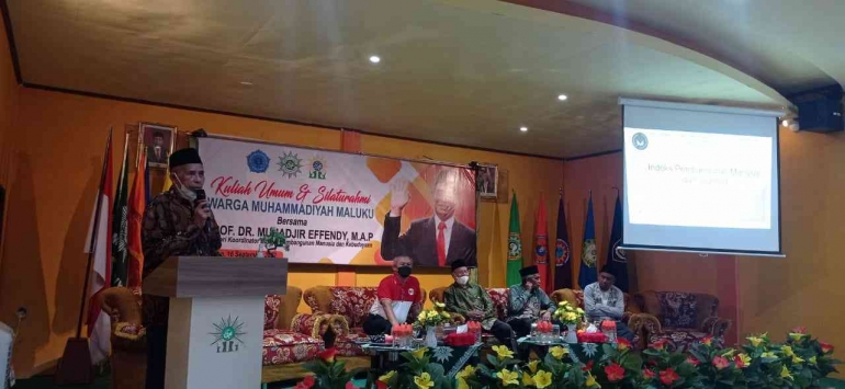 Sambutan Rektor Universitas Muhammadiyah Maluku