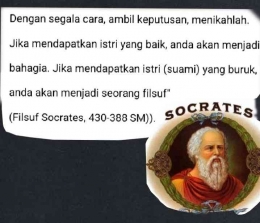Socrates, copas gambar & editan sendiri