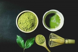 Matcha, bubuk teh hijau yang berguna untuk otak. (dungthuyvunguyen/Pixabay)