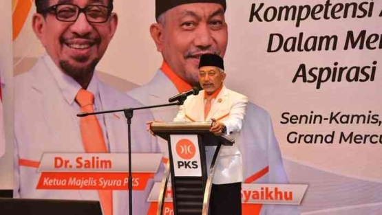 Presiden PKS Ahmad Saikhu|dok. Istimewa, dimuat detik.com