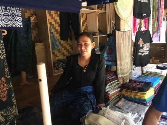 Aswati dan kain Baduy: Dokpri
